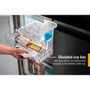Whirlpool® 36-inch Wide Counter Depth 4 Door Refrigerator - 19.4 cu. ft. WRQA59CNKZ