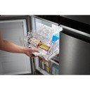 Whirlpool® 36-inch Wide Counter Depth 4 Door Refrigerator - 19.4 cu. ft. WRQA59CNKZ