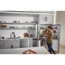 Whirlpool® 36-inch Wide Counter Depth 4 Door Refrigerator - 19.4 cu. ft. WRQA59CNKZ