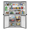 Whirlpool® 36-inch Wide Counter Depth 4 Door Refrigerator - 19.4 cu. ft. WRQA59CNKZ