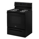 4.8 cu. ft. Whirlpool® electric range with Keep Warm setting YWFC150M0JB