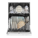 Whirlpool® Quiet Dishwasher with Boost Cycle and Pocket Handle WDP540HAMW