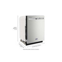 Maytag® Top Control Dishwasher with Dual Power Filtration and PowerBlast® Cycle MDB4949SKZ