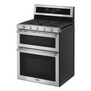 Maytag® 30-INCH WIDE DOUBLE OVEN GAS RANGE WITH TRUE CONVECTION - 6.0 CU. FT. MGT8800FZ