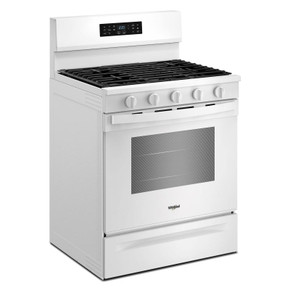 Whirlpool® 30-inch Gas Range with Air Cooking Technology WFGS5730SW Whirlpool® 30-inch Gas Range with Air Cooking Technology WFGS5730SW