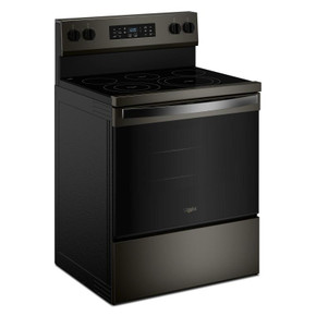 Whirlpool® 30-inch Electric Range with Air Cooking Technology YWFES5730SV Whirlpool® 30-inch Electric Range with Air Cooking Technology YWFES5730SV