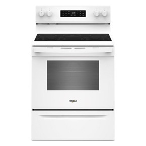 Whirlpool® 30-inch Electric Range with Air Cooking Technology YWFES4530SW Whirlpool® 30-inch Electric Range with Air Cooking Technology YWFES4530SW