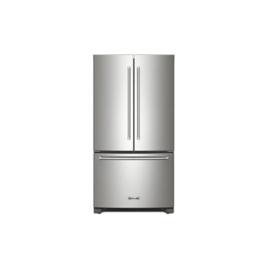 Kitchenaid® 20 cu. ft. 36-Inch Width Counter-Depth French Door Refrigerator with Interior Dispense KRFC136RPS