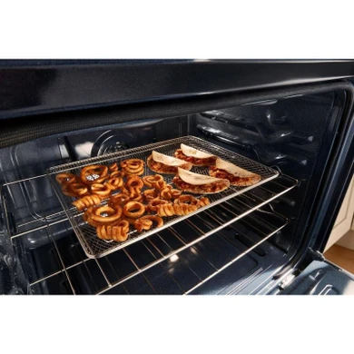 Whirlpool® 30-inch Smart Slide in Electric Range with True Convection, No Preheat Air Fry, WipeClean™ Coating, Steam/Self Clean and High Speed Preheat YWSES7530RZ