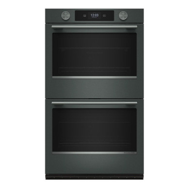 Kitchenaid® 30-inch Smart Electric Double Wall Oven with Assisted Cooking Modes - Juniper KOED730SJP
