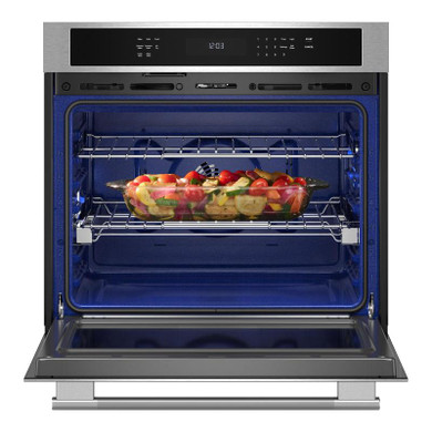 Kitchenaid® 30-inch Electric Combo Wall Oven with No Preheat Air Fry Mode - PrintShield™ Finish KOES530SPS