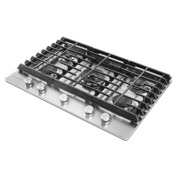 Kitchenaid® 30" 5-Burner Gas Cooktop KCGS550ESS