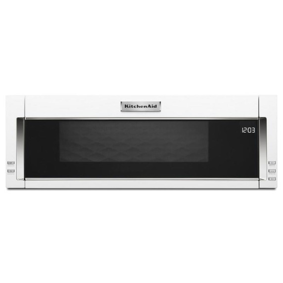 Kitchenaid® 900-Watt Low Profile Microwave Hood Combination YKMLS311HWH