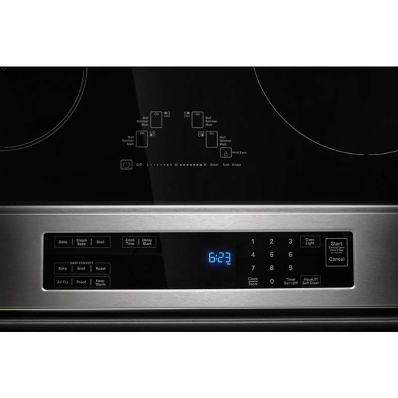 Kitchenaid® 30-Inch 4-Element Induction Slide-In Convection Range with Air Fry KSIS730PSS
