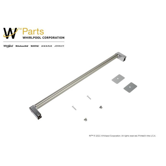 KitchenAid Handle Kit For Panel-Ready Undercounter Refrigerator with 2 red medallions W11247090