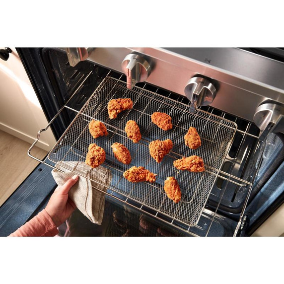 Whirlpool® 30-inch Gas Range with Air Cooking Technology, No Preheat Air Fry and Air Baking and Self Clean WFGS5030RZ