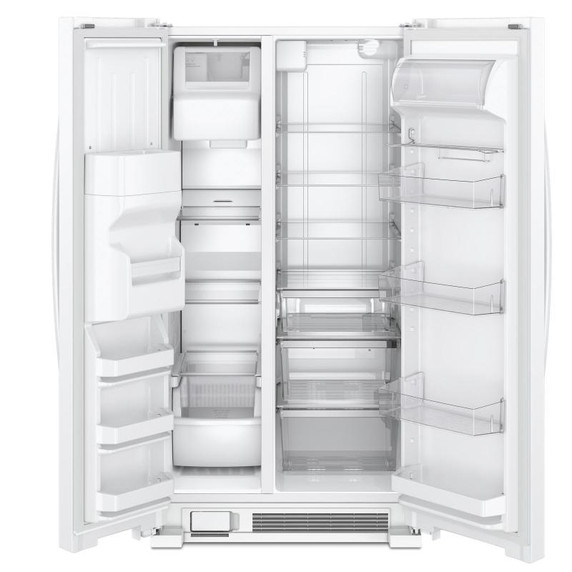 Whirlpool® 33-inch Wide Side-by-Side Refrigerator - 21 cu. ft. WRS321SDHW