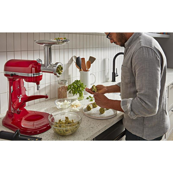 Kitchenaid® Metal Food Grinder Attachment KSMMGA