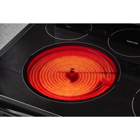 Whirlpool® 6.4 Cu. Ft. Freestanding Electric Range with Frozen Bake™ Technology YWFE775H0HV