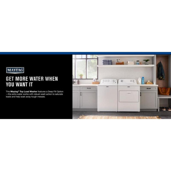 Maytag® Top Load Washer with Deep Fill - 4.4 cu. ft. MVW4005SW