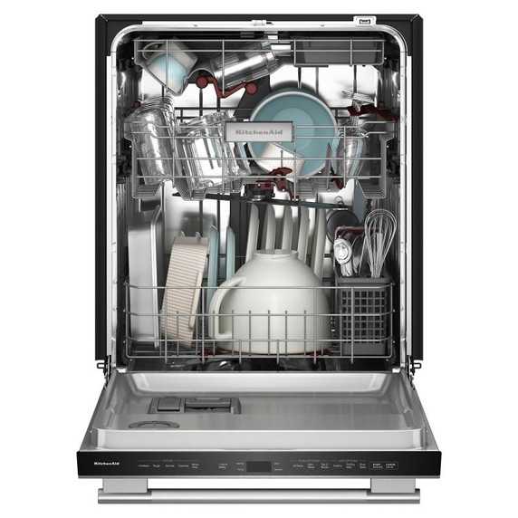 Kitchenaid® 360° Max Jets™ Third Rack Dishwasher with Advanced ProDry™ System and Ultra-bright LED Lighting, 44 dBA KDTS724SPS