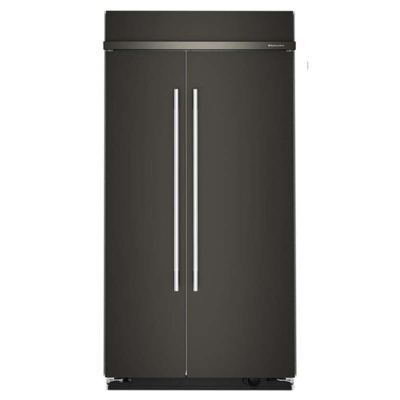 Kitchenaid® 25.5 Cu. Ft. 42" Built-In Side-by-Side Refrigerator with Platinum Interior KBSN742SBE