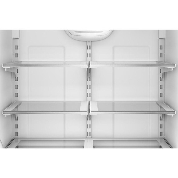 Kitchenaid® 22 Cu. Ft. 33-Inch Standard-Depth French Door Refrigerator with Internal Water Dispenser KRFF333SPS