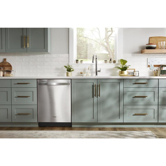 Whirlpool® Fingerprint Resistant Large Capacity Dishwasher with 3rd Rack WDT970SAKZ