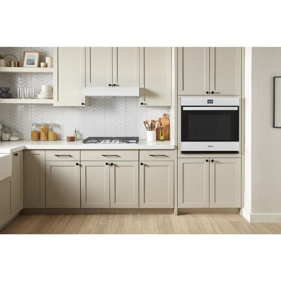 Whirlpool® 4.3 Cu. Ft. Single Wall Oven with Air Fry When Connected WOES5027LW