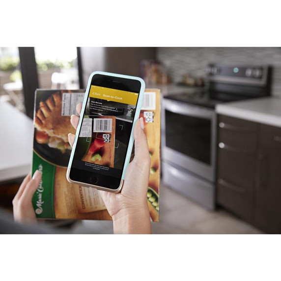 Whirlpool® 6.4 Cu. Ft. Smart Freestanding Electric Range with Frozen Bake™ Technology YWFE975H0HZ
