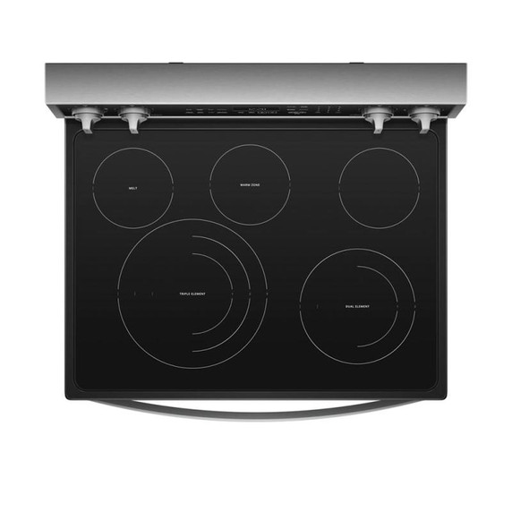 Whirlpool® 6.4 Cu. Ft. Smart Freestanding Electric Range with Frozen Bake™ Technology YWFE975H0HZ