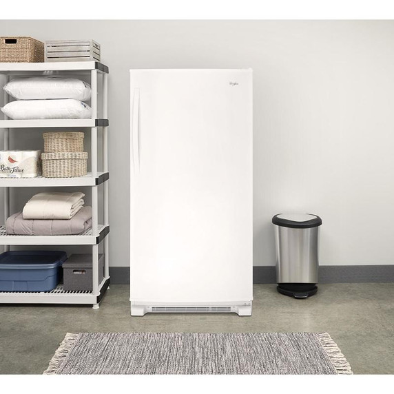 Whirlpool® 20 cu. ft. Upright Freezer with Temperature Alarm WZF79R20DW