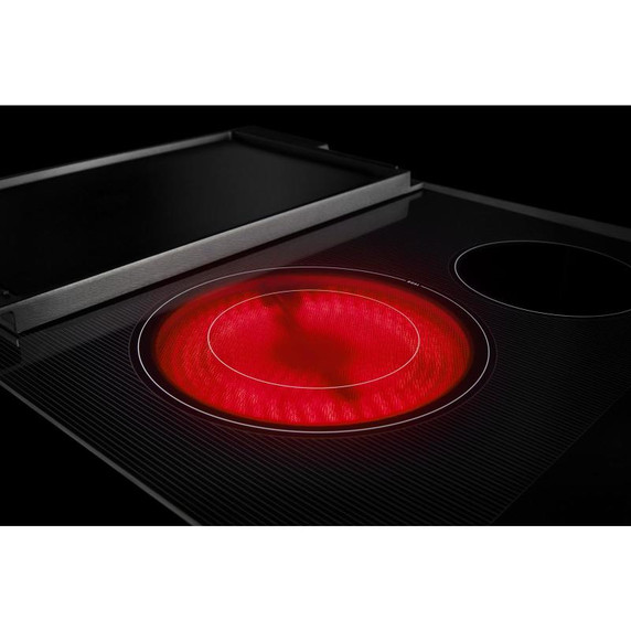 Maytag® 30-Inch Electric Cooktop with Reversible Grill and Griddle MEC8830HB