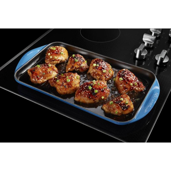 Maytag® 36-Inch Electric Cooktop with Reversible Grill and Griddle MEC8836HS