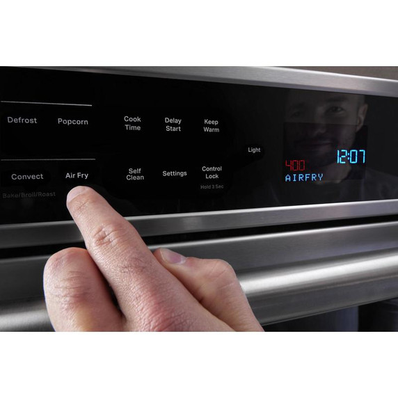 Maytag® 30-inch Wall Oven Microwave Combo with Air Fry and Basket - 6.4 cu. ft. MOEC6030LZ