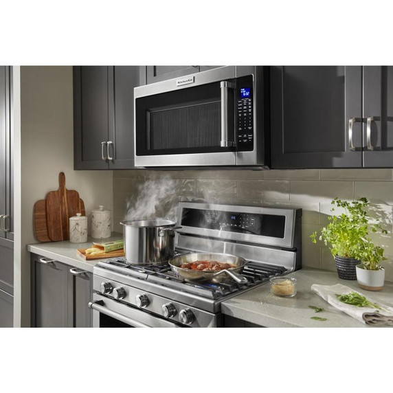 Kitchenaid® 30-Inch 5-Burner Gas Convection Range KFGG500ESS