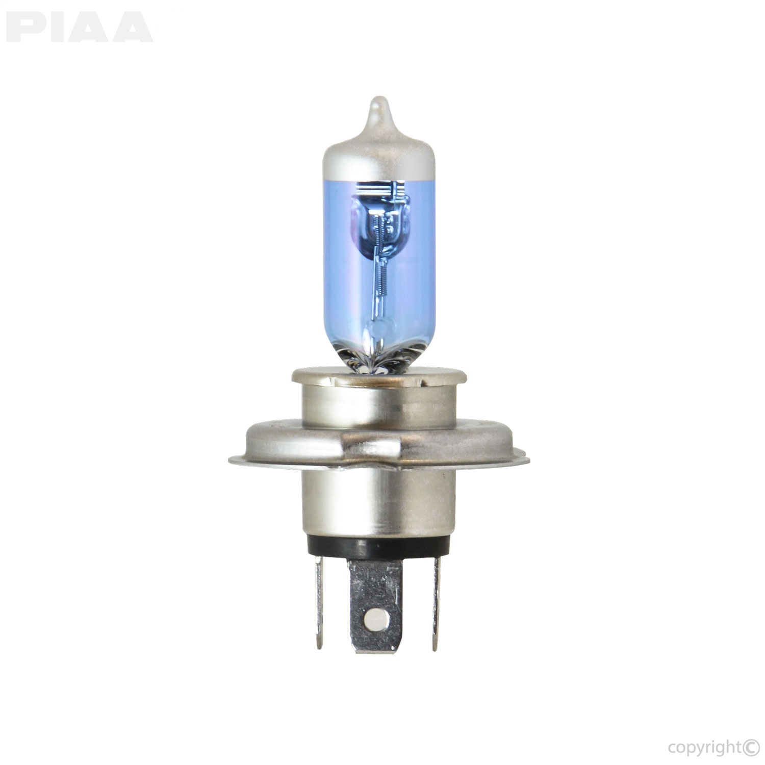 PIAA 13-10104 - H4/9003 Xtreme White Hybrid Replacement Bulb; 12V; 60/55W; 3900K; Single Pack;