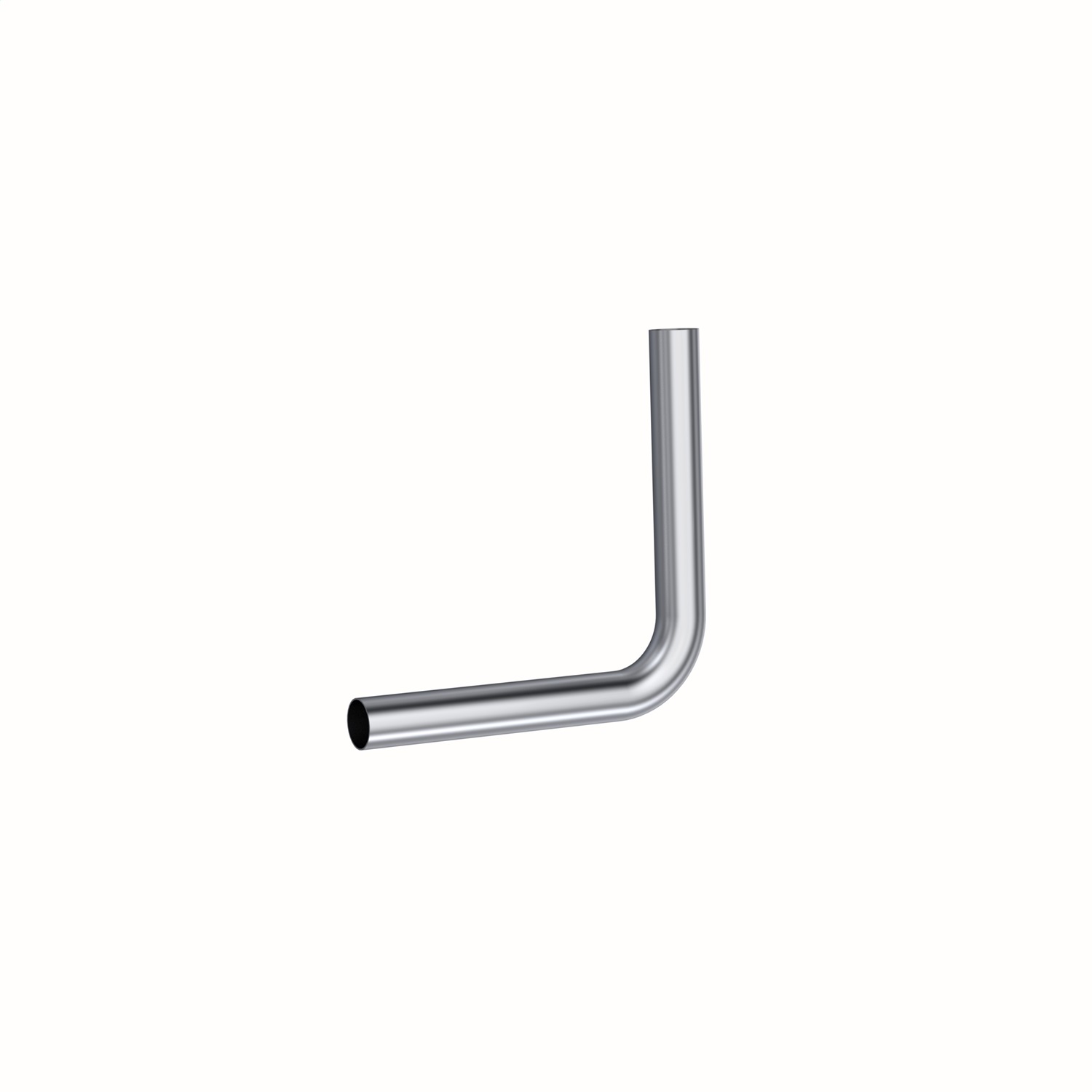 MBRP Exhaust MB2032 - Garage Parts Installer Series Smooth Mandrel Bend Pipe; 2 in. Diameter; 90 Degree. Bend; 12 in. Legs; Aluminum;