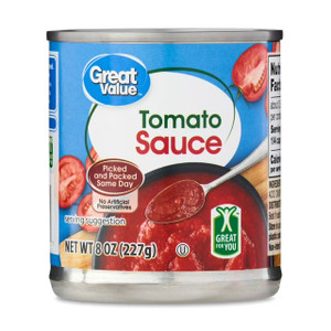 Canned tomato sauce