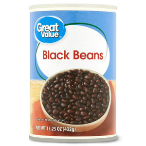 Canned black beans