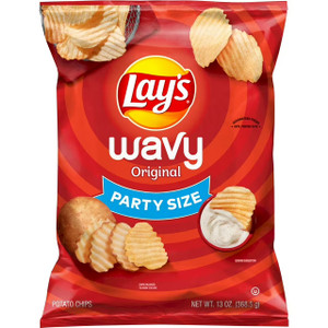 Family-size potato chips