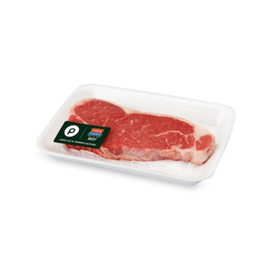 New York Strip Steak Boneless, Publix USDA Choice Beef