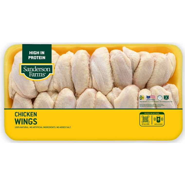 Sanderson Farms Fresh Chicken Wings, Family Pack
