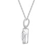 Round Halo Diamond Pendant (0.50 ct.tw.)