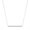 Diamond Bar Necklace  (0.40 cttw)