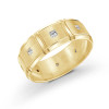 14K Yellow Gold 8mm Diamond Ring (0.40 ct.tw.)