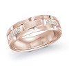 14K Rose Gold 7mm Diamond Ring (0.20 ct.tw.)