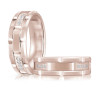 14K Rose Gold 7mm Diamond Ring (0.20 ct.tw.)