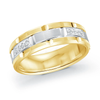 14K Yellow and White Gold 7mm Diamond Ring (0.20 ct.tw.)