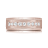 14K Rose Gold 8mm Diamond Ring (0.50 ct.tw.)